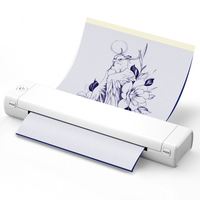 Phomemo mesin tato portabel, Printer grosir tato stensil termal Printer tato