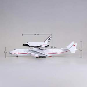 Simulación a escala 1:200 modelo de avión de transporte Mriya <span class=keywords><strong>An</strong></span>-225 con nave espacial Buran modelo de pantalla de escritorio ruso <span class=keywords><strong>AN</strong></span>-225 - Product Image 4
