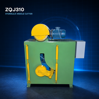 Machine de découpe de pneus hydraulique ZQJ310 de 9,5 kW pour pneus de 750 à 1200 mm, capacité de 60 à 80 pièces/heure, fonctionnement manuel