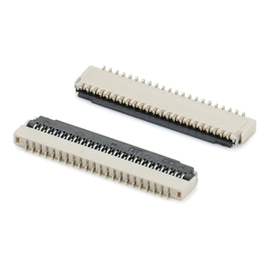 Ffc/<strong>Fpc</strong> <strong>Connector</strong> 4-60 Pin 0.3/ 0.5/ 0.8/ 1.0/ 1.25mm Pitch SMT ZIF DIP Type Top Bottom <strong>Fpc</strong> <strong>Connector</strong> - Product Image 1