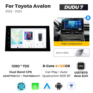 Autoradio Android DUDU7 con Processore 6nm <span class=keywords><strong>A76</strong></span> 2.7GHz Core 8 TPOS NPU A7870, Cockpit Intelligente per Toyota Avalon 2022-2023 - Product Image 6