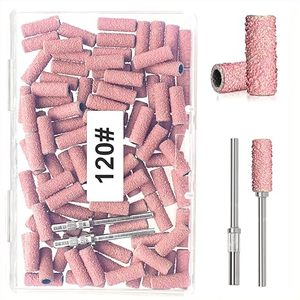 Small Sanding Bands for <b>Nail</b> Drill Mini Bands 180 Fine Grit <b>Nail</b> File Sanding Bands with Upgrade Mandrels Bits - Product Image 1
