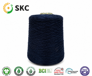 เส้นด้ายฝ้ายเมอร์เซอไรซ์ OEM ODM NM40/6 100% ฝ้าย ป้องกันการเป็นขุย ย้อมสี ปั่นแบบริง สำหรับถักโครเชต์ ถักมือ ยี่ห้อ <span class=keywords><strong>SKC</strong></span> น้ำหนัก 3 กก. ขั้นต่ำในการสั่งซื้อ 3 กก. - Product Image 5