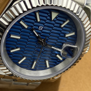 Blue Luminous Men's <b>Automatic</b> Diver Watch with Sapphire Glass NH35 Movement Waterproof Sports <b>Wristwatch</b> Mechanical Watches - Product Image 4