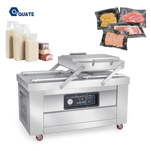 Machine d'emballage sous vide automatique en acier inoxydable, machine d'emballage sous vide alimentaire commerciale pour la viande et le riz - Product Image 1