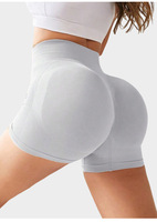 Shorts de danse sculptants sans coutures à maintien élevé en Spandex/Nylon, légers, respirants, effet ventre plat, élastiques, personnalisables OEM