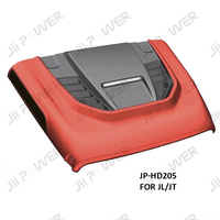 Capot de moteur de vente chaude JP16 ODM pour capot de moteur de capots de Wrangler JK JL JT