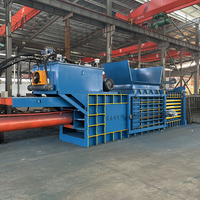 Presse hydraulique compacte pour copeaux de métal avec commande PLC, machine de pressage hydraulique horizontale haute pression