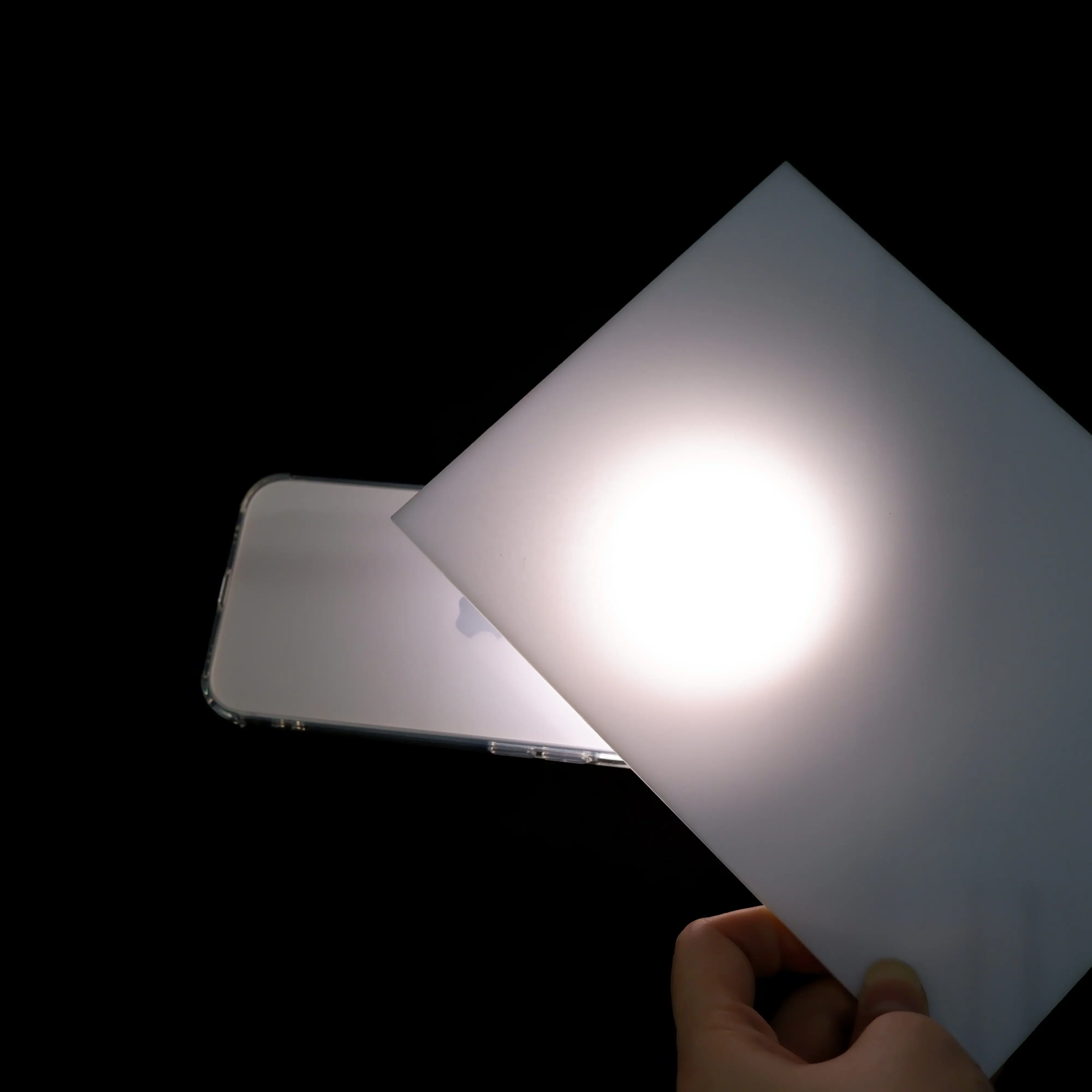 Низкая цена поликарбонат акриловый светодиодный свет диффузор пленка лист