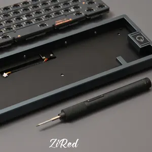 Casing corne GB produksi besar casing keyboard aluminium kuningan kustom anoding keyboard mekanik cnc sandaran pergelangan tangan