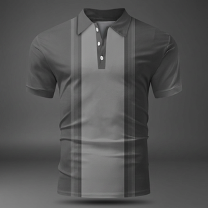 Chemise Homme Anti-rides en Coton Tricoté 100% à Manches Courtes avec Poche, Broderie Personnalisée, Impression, Décontractée, Été, Streetwear, OEM, Vente en Gros - Product Image 3