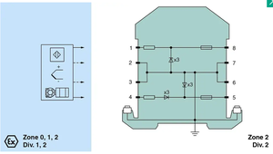 Nuevo y Original Relé de Corriente MS-P+F, Barrera Zener de Seguridad para Redes Z787.H, Versión de 2 Canales, Polaridad Positiva - Product Image 3