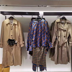 LAVINIA <span class=keywords><strong>ZA</strong></span> cappotto <span class=keywords><strong>RA</strong></span> grucce stile legno imitati negozio di abbigliamento rack Display abiti appendiabiti - Product Image 2