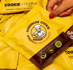 Bolsas OPP Transparentes Esmeriladas Termosellables Personalizadas para Envasado <span class=keywords><strong>de</strong></span> <span class=keywords><strong>Alimentos</strong></span>, Dulces, Galletas y Bizcochos Individuales - Product Image 4