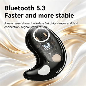 Auriculares Bluetooth 5.3 TWS para Dormir, Auriculares Intrauditivos con Cancelación de Ruido ENC, Sonido Envolvente 3D, Pantalla HD para Llamadas, Ideales para Viajes - Product Image 5