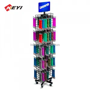 5 Tiers Lanyard Display Stand For Hanging Items
