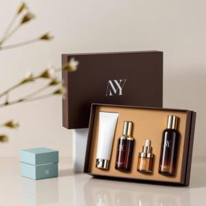 Scatola Regalo Premium Personalizzata con Chiusura Magnetica, Ecologica, in Cartone Riciclato con Rivestimento UV, per Set di Profumi, Prodotti per la Cura della Pelle e Cosmetici - Product Image 4