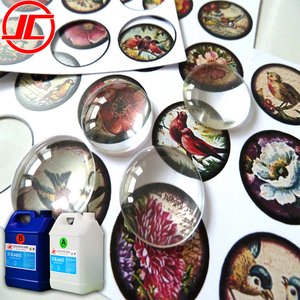 Miếng Dán Hình Vòm Nghệ Thuật Chất Làm Cứng Nhựa Epoxy Dẻo Bằng Nhựa UV Trong Suốt/Nhựa Epoxi Lỏng - Product Image 2