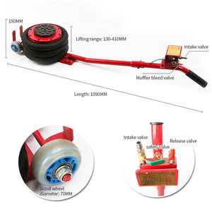 Gato Neumático para Autos de 5 Toneladas, Certificado <span class=keywords><strong>EN</strong></span>, con Soportes, Inflable, para Elevación de Escape - Product Image 6