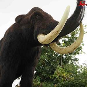 Parque de Atracciones de animales, juguete de simulación de mamut, hecho a mano, animatrónico - Product Image 4