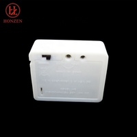 Mini lecteur de son audio activé par le mouvement PIR boîte vocale de musique enregistrable avec batterie 3AAA et haut-parleur 29mm pour l'affichage