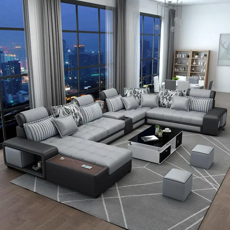 Luxus New Technology Stoff Wohnzimmer Latex Sofa Nordic Europe Hochwertige Schlaf couch bequeme Schnitts ofa