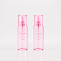 Flacon pulvérisateur transparent en PET de 250 ml, atomiseur à fine brume, conteneur de voyage de qualité cosmétique, flacon vide en plastique pour désinfectant à l'alcool