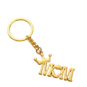 พวงกุญแจมือใหญ่ถือมือเล็ก ตัวอักษรภาษาอังกฤษ ของที่ระลึกโลหะทันสมัย สำหรับวันพ่อ วันแม่ สำหรับคนรักแม่ - Product Image 4