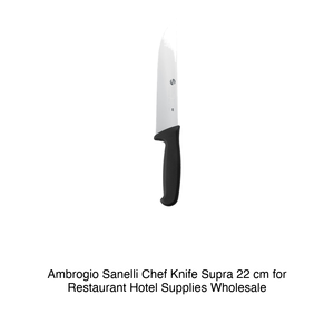 Chef's <b>Knife</b> 22 cm Supra Ambrogio Sanelli S309.022 - Product Image 2