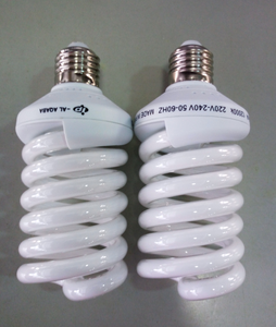 Lámpara de Ahorro de Energía CFL OEM E27, Espiral Completa, Plástico Blanco, 6000K Luz Diurna, 32W, 80lm/W, 6000 Horas, CRI 80, AC 220V, 2 Años de Garantía - Product Image 1