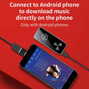 เครื่องเล่นมีเดียดิจิตอลแบบชาร์จไฟได้พร้อมจอแสดงผล HD การเชื่อมต่อ BT รองรับการโทรแบบแฮนด์ฟรี รองรับรูปแบบ APE FLAC ขนาดกะทัดรัด - Product Image 6