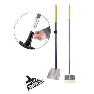 Set di 3 Pezzi per la Raccolta delle Deiezioni degli Animali Domestici, Robusto Raccoglitore in Metallo Facile da Pulire per Cani e Gatti - Product Image 2