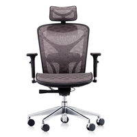 Chaise de bureau ergonomique pour directeur, confortable, moderne et pivotante, chaise élévatrice en tissu maillé, divers meubles d'ordinateur pour joueurs, métal PU