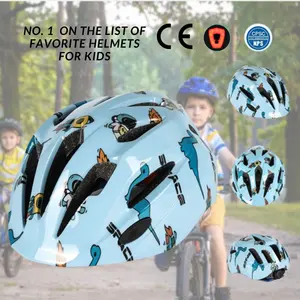 One Pcs Moq Fabriek Hot Sale Oem En1078 Goedkeuring Kids Fietshelm Fietshelm Voor Kind