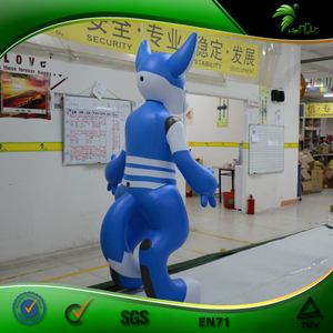 Handmade Màu Xanh <span class=keywords><strong>Inflatable</strong></span> <span class=keywords><strong>Husky</strong></span>, Lớn <span class=keywords><strong>Inflatable</strong></span> <span class=keywords><strong>Husky</strong></span> Đồ Chơi Động Vật - Product Image 3