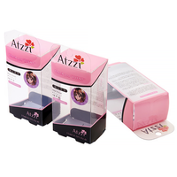 Emballage cosmétique YuXuan, boîte en plastique PET personnalisée avec impression colorée pour rouge à lèvres et parfum