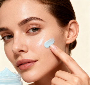 Crème pour le visage au peptide de cuivre GHK-Cu, marque privée, logo bleu, peptide de cuivre, éclaircissant, anti-rides, réparateur pour le soin du visage - Product Image 3