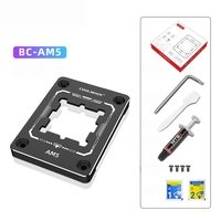 Support de fixation correcteur de processeur Hotbell AM5 en alliage d'aluminium, anti-pliage, avec boucle de protection de socket pour CPU BC AM5