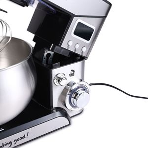 Robot culinaire Kolax Chef, <span class=keywords><strong>batteur</strong></span> mélangeur domestique, <span class=keywords><strong>mixeur</strong></span>, <span class=keywords><strong>batteur</strong></span> sur socle 5L avec écran LCD et programmation, pour l'exportation - Product Image 4