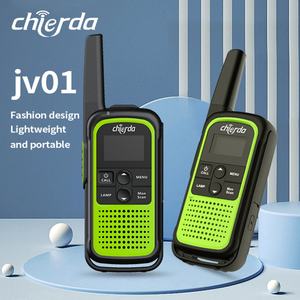 Walkie Talkie Analógico Chierda JV01, Resistente al Agua IPX6, UHF, Potencia de Salida de 5W, Sin Hielo, PMR 446, Llamadas Bidireccionales, Color Negro - Product Image 2