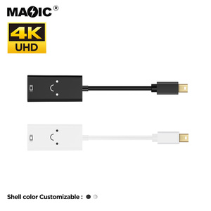Mạ Vàng 4K <span class=keywords><strong>Mini</strong></span> <span class=keywords><strong>DisplayPort</strong></span> Để <span class=keywords><strong>HDMI</strong></span> <span class=keywords><strong>Adapter</strong></span> Dp Để <span class=keywords><strong>HDMI</strong></span> Chuyển Đổi Cho Đối Với Macbook Không Khí Bề Mặt Pro Màn Hình Và Máy Chiếu - Product Image 3