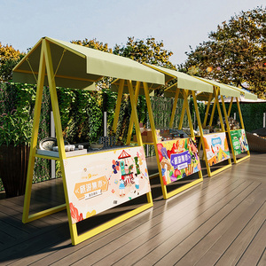 Hàng hóa tại chỗ có thể gập lại chợ trời gian hàng Kệ sự kiện lều thủ công hiển thị gian hàng triển lãm ngoài trời Lều thương mại cho các sự kiện nhỏ - Product Image 6