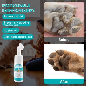 Limpiador de <span class=keywords><strong>Patas</strong></span> para <span class=keywords><strong>Perro</strong></span> OEM ODM con Cepillo de Silicona 150ml Champú para Perros Espuma Limpiadora de <span class=keywords><strong>Patas</strong></span> para Mascotas Espuma Limpiadora de Orina - Product Image 2