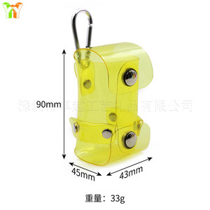 New Japanese and Korean style colorful PVC <b>golf</b> bag, two-pack, waist bag, perfect for summer. - Product Image 5