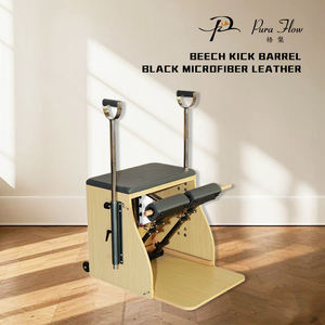 Chaise Wunda Home Gym Reformer en bois, chaise combinée pour yoga et Pilates, confortable, élégante et économique pour les studios de Pilates - Product Image 3