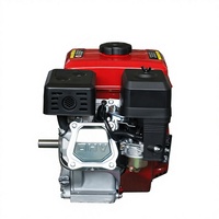 Moteur à essence monocylindre personnalisable 4 HP 70cc 170F 4 temps rouge à démarrage électrique 3600 tr/min Euro 3, vente en gros usine