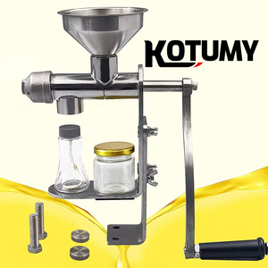 Prensa de aceite para el hogar, prensa de aceite caliente y fría no completamente automática, prensa de aceite pequeña con manivela manual - Product Image 4