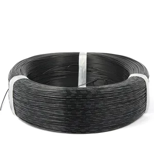 600C High Temperature Resistance Tin Copper Wire Tefzel Pfa Ptfe Fep Fluoroplastics Insulated Electric Wire For Heating Heater