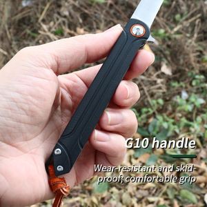 Coltello da tasca all'ingrosso personalizzato in fabbrica G10 con manico EDC pieghevole coltello da caccia di sopravvivenza - Product Image 4