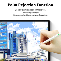 Crayon numérique de sensibilité de haute qualité stylet de tablette de 2e génération avec stylet capacitif actif de rejet de paume pour Ipad Apple